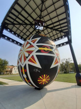 The World's Largest Czech Egg, Lucas, Kansas